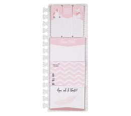 BLISTER 120 NOTAS ADHESIVAS  LOVELY STORY COLECCION 