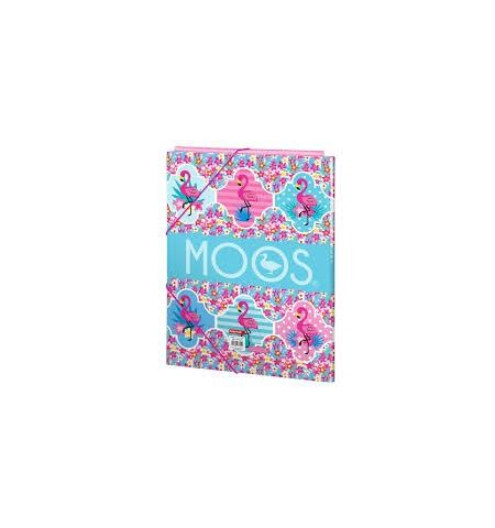 CARPETA Fº GOMAS SOLAPA MOOS FLAMINGO TURQUOISE CARPETA Fº GOMAS SOLAPA MOOS FLAMINGO TURQUOISE