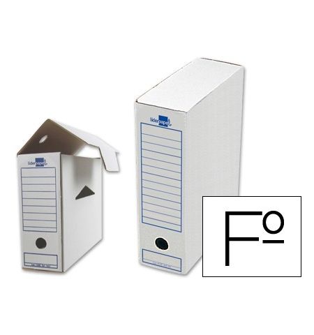 CAJA ARCHIVO DEFINITIVO LIDERPAPEL 104 FOLIO CAJA ARCHIVO DEFINITIVO LIDERPAPEL 104 FOLIO