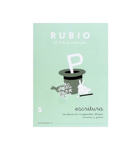 CUADERNO RUBIO CALIGRAFIA Nº 5 CUADERNO RUBIO CALIGRAFIA Nº 5