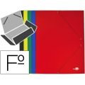 CARPETA LIDERPAPEL GOMAS FOLIO 3 SOLAPAS CARTON PLASTIFICADO COLORES SURTIDOS CARPETA LIDERPAPEL GOMAS FOLIO 3 SOLAPAS CARTON PLASTIFICADO COLORES SURTIDOS