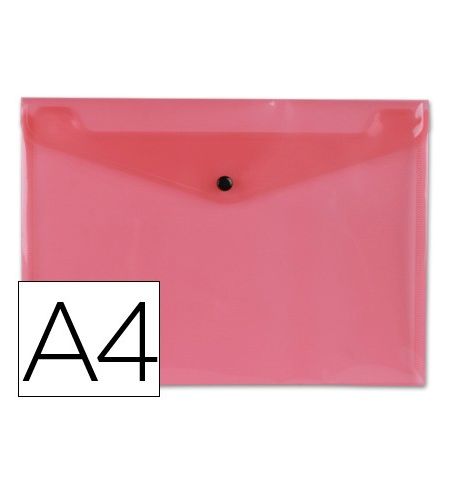 CARPETA LIDERPAPEL DOSSIER BROCHE 34040 POLIPROPILENO DIN A4 ROJA TRANSPARENTE 50 HOJAS CARPETA LIDERPAPEL DOSSIER BROCHE 34040 POLIPROPILENO DIN A4 ROJA TRANSPARENTE 50 HOJAS