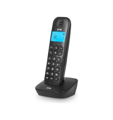 TELEFONO INALAMBRICO SPC TELECOM AIR 7300N IDENTIFICADOR LLAMADAS AGENDA Y RELLAMADA COLOR NEGRO