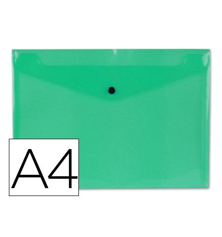 CARPETA LIDERPAPEL DOSSIER BROCHE 34043 POLIPROPILENO DIN A4 VERDE TRANSPARENTE 50 HOJAS CARPETA LIDERPAPEL DOSSIER BROCHE 34043 POLIPROPILENO DIN A4 VERDE TRANSPARENTE 50 HOJAS