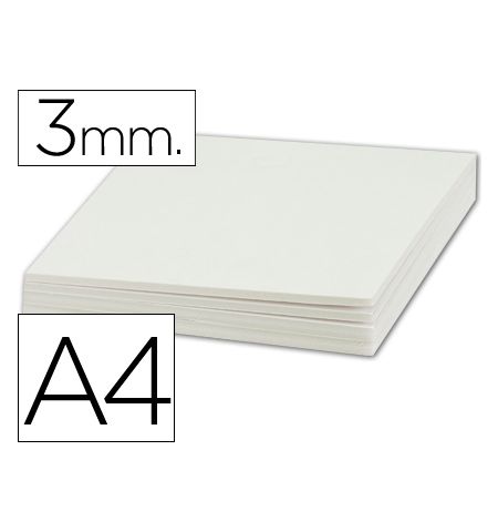 CARTON PLUMA LIDERPAPEL DOBLE CARA DIN A4 ESPESOR 3 MM CARTON PLUMA LIDERPAPEL DOBLE CARA DIN A4 ESPESOR 3 MM
