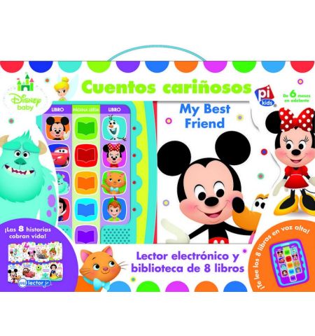 MI PRIMER LECTOR MAGICO + 8 LIBROS JUNIOR DISNEY BABY MI PRIMER LECTOR MAGICO + 8 LIBROS JUNIOR DISNEY BABY