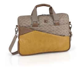 MALETIN PORTAORDENADOR GABOL LEMON MARRON
