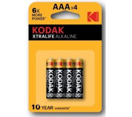 PILA LR03 / AAA ALKALINA KODAK BLISTER 4 UNDS.