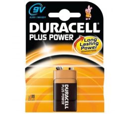 PILA 9V ALKALINA DURACELL BLISTER UNIDAD