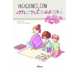 BEASCOA -CUADERNO DE VACACIONES CON MONTESSORI 5 AÑOS