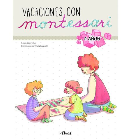 CUADERNO DE VACACIONES CON MONTESSORI 4 AÑOS BEASCOA- CUADERNO DE VACACIONES CON MONTESSORI 4 AÑOS