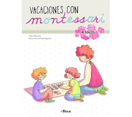 BEASCOA- CUADERNO DE VACACIONES CON MONTESSORI 4 AÑOS