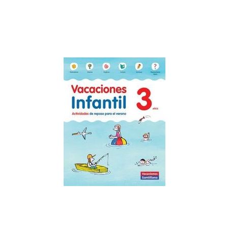 VACACIONES 3 AÑOS SANTILLANA - VACACIONES 3 AÑOS