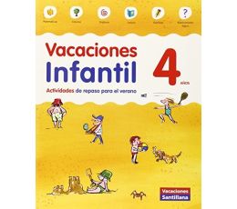 SANTILLANA - VACACIONES 4 AÑOS
