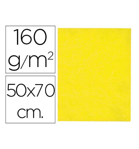 FIELTRO LIDERPAPEL 50X70CM AMARILLO 160G/M2 FIELTRO LIDERPAPEL 50X70CM AMARILLO 160G/M2