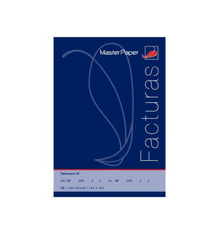 TALONARIO FACTURA 4º SIN COPIA MASTER PAPER TALONARIO FACTURA 4º SIN COPIA MASTER PAPER