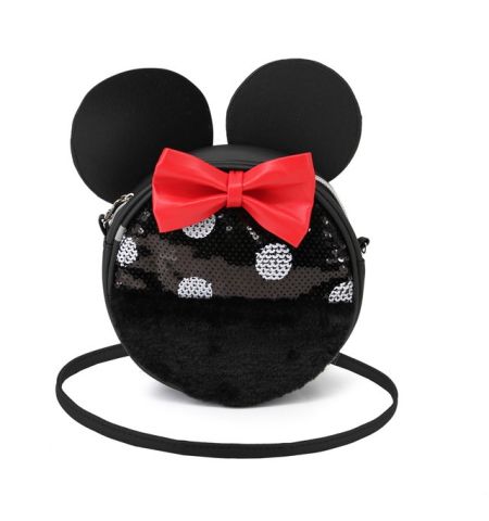BOLSO MINNIE MOUSE SEQUIN REDONDO BOLSO MINNIE MOUSE SEQUIN REDONDO