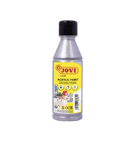 PINTURA JOVIDECOR ACRYL 250 ML PLATA PINTURA JOVIDECOR ACRYL 250 ML PLATA