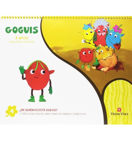 GOGUIS+ 3 AÑOS 2º TRIMESTRE VICENS-VIVES GOGUIS+ 3 AÑOS 2º TRIMESTRE