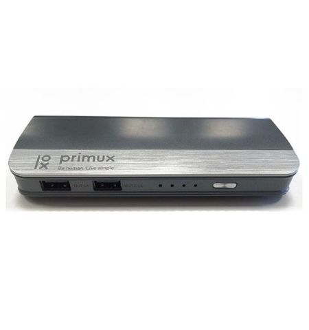 BATERIA EXTERNA POWER BANK PRIMUX 10000MAH PLATA BATERIA EXTERNA POWER BANK PRIMUX 10000MAH PLATA