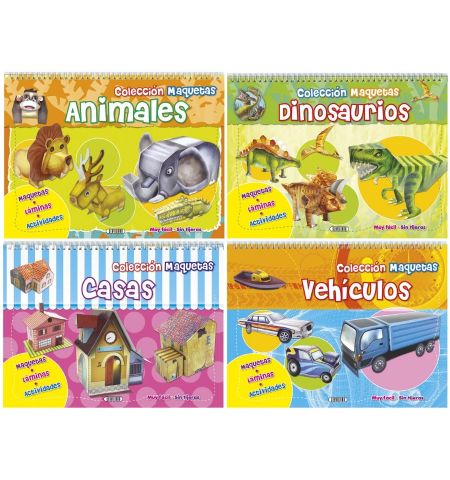 COLECCION MAQUETAS 4 TITULOS
SERVILIBRO - COLECCION MAQUETAS 4 TITULOS