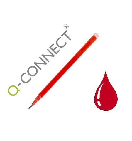 RECAMBIO BOLIGRAFO Q-CONNECT BORRABLE ROJO PACK 3 UNDS. RECAMBIO BOLIGRAFO Q-CONNECT BORRABLE ROJO PACK 3 UNDS.