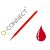 RECAMBIO BOLIGRAFO Q-CONNECT BORRABLE ROJO PACK 3 UNDS.