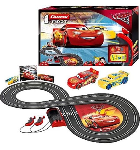 CIRCUITO ELECTRICO DISNEY PIXAR CARS 2 VEHICULOS 2,4 METROS