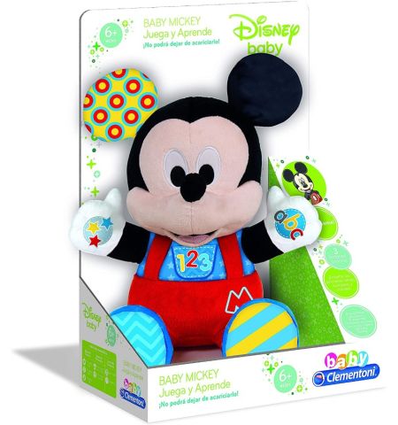 PELUCHE BABY MICKEY JUEGA Y APRENDE PELUCHE BABY MICKEY JUEGA Y APRENDE