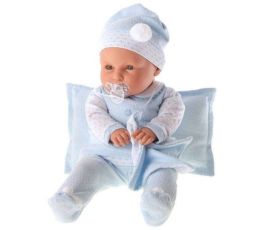 MUÑECO ANTONIO JUAN BEBE LOLO 55CM 
(OJOS MOVILES)