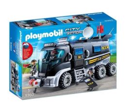 PLAYMOBIL CITY ACTION  - VEHICULO FUERZAS ESPECIALES
(CON MODULO DE LUZ Y SONIDO)
