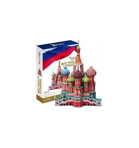 PUZZLE 3D CATEDRAL SAN BASILIO 214 PIEZAS PUZZLE 3D CATEDRAL SAN BASILIO 214 PIEZAS