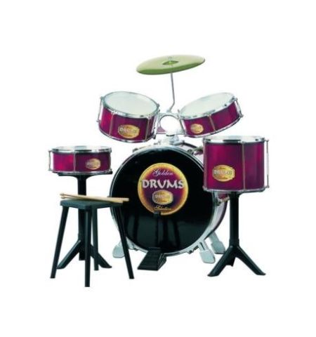 GRAN BATERIA GOLDEN DRUMS CON 5 TAMBORES GRAN BATERIA GOLDEN DRUMS CON 5 TAMBORES