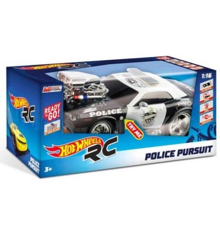 HOT WHEELS COCHE RADIOCONTROL POLICE PURSUIT HOT WHEELS COCHE RADIOCONTROL POLICE PURSUIT