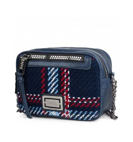 BOLSO BANDOLERA LOIS TEJIDO MARINO 20X14X8 BOLSO BANDOLERA LOIS TEJIDO MARINO 20X14X8