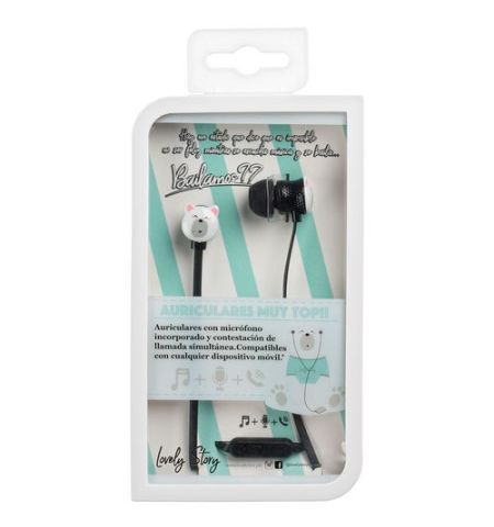 AURICULARES CON MICROFONO LOVELY STORY AURICULARES CON MICROFONO LOVELY STORY