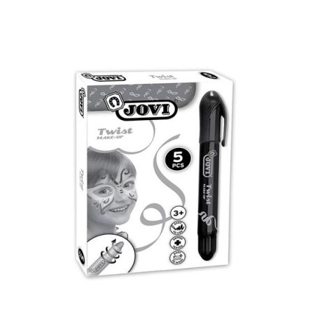 BARRA DE MAQUILLAJE JOVI TWIST MAKE-UP NEGRO