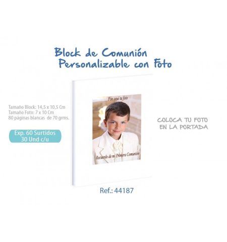 BLOC COMUNION FOTOGRAFIA NIÑO BLOC COMUNION FOTOGRAFIA NIÑO