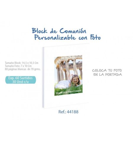 BLOC COMUNION FOTOGRAFIA NIÑA BLOC COMUNION FOTOGRAFIA NIÑA