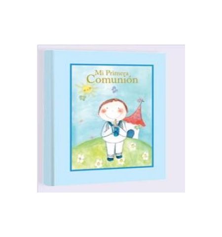 LIBRO COMUNION NIÑO CON MALETIN CARTON LIBRO COMUNION NIÑO CON MALETIN CARTON