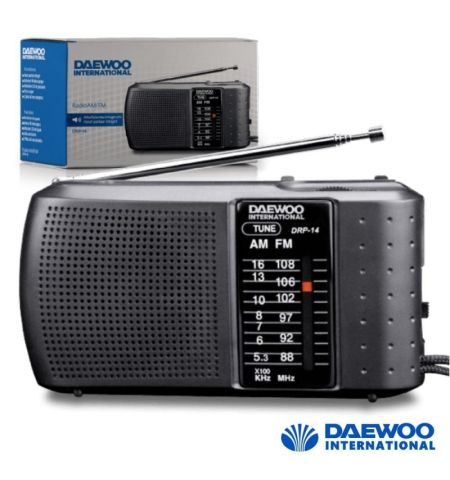 RADIO DAEWOO AM/FM - ALTAVOZ DRP-14 RADIO DAEWOO AM/FM - ALTAVOZ DRP-14