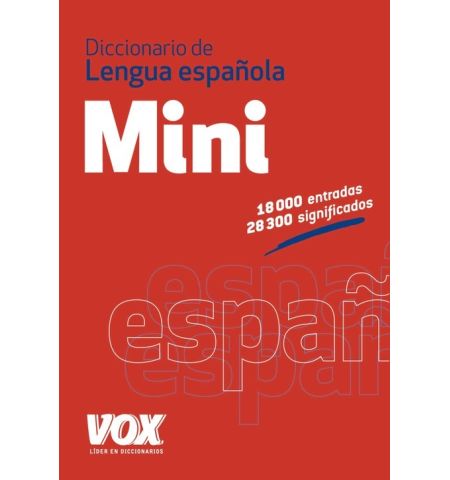 DICCIONARIO VOX MINI LENGUA ESPAÑOLA ANAYA - DICCIONARIO VOX MINI LENGUA ESPAÑOLA