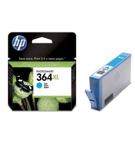 C.TINTA HP Nº 364XL CYAN (750 PAGINAS) CB323EE