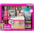 MUÑECA BARBIE Y SU CAFETERIA CON ACCESORIOS MUÑECA BARBIE Y SU CAFETERIA CON ACCESORIOS