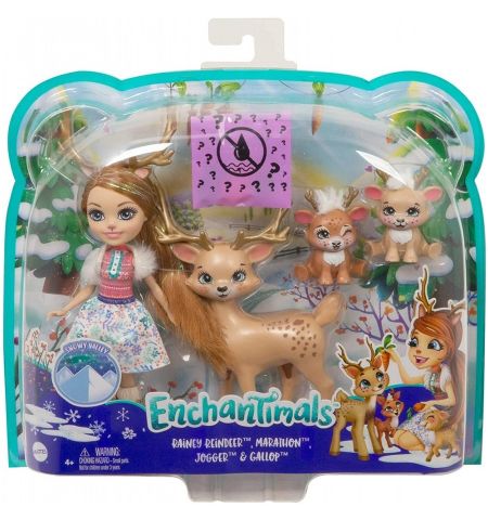 ENCHANTIMALS RAINEY RENO Y FAMILIA ENCHANTIMALS RAINEY RENO Y FAMILIA