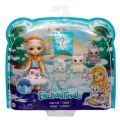 ENCHANTIMALS MUÑECA ODELE BUHO Y FAMILIA ENCHANTIMALS MUÑECA ODELE BUHO Y FAMILIA