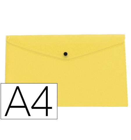 CARPETA LIDERPAPEL DOSSIER BROCHE POLIPROPILENO DIN A4 AMARILLO FLUOR OPACO 50 HOJAS CARPETA LIDERPAPEL DOSSIER BROCHE POLIPROPILENO DIN A4 AMARILLO FLUOR OPACO 50 HOJAS