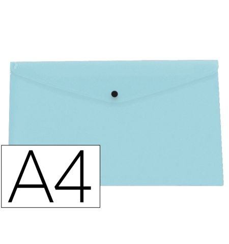 CARPETA LIDERPAPEL DOSSIER BROCHE POLIPROPILENO DIN A4 - CELESTE OPACO 50 HOJAS CARPETA LIDERPAPEL DOSSIER BROCHE POLIPROPILENO DIN A4 - CELESTE OPACO 50 HOJAS
