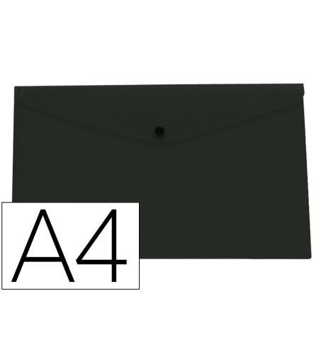 CARPETA LIDERPAPEL DOSSIER BROCHE POLIPROPILENO DIN A4 - NEGRO OPACO 50 HOJAS CARPETA LIDERPAPEL DOSSIER BROCHE POLIPROPILENO DIN A4 - NEGRO OPACO 50 HOJAS