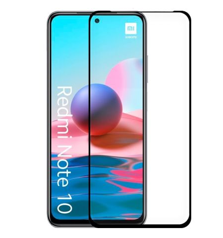 PROTECTOR CRISTAL TEMPLADO XIAOMI REDMI NOTE 10 / NOTE 10S / NOTE 11 / NOTE 11S / POCO M4 PRO / M5S PROTECTOR CRISTAL TEMPLADO XIAOMI REDMI NOTE 10 / NOTE 10S / NOTE 11 / NOTE 11S / POCO M4 PRO / POCO M5S - 3D NEGRO